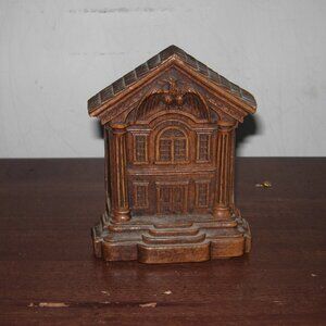 Vintage Ornawood Stroco Federal Bookend Bald Eagle